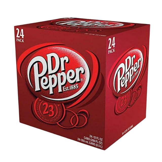 Dr Pepper 12oz can