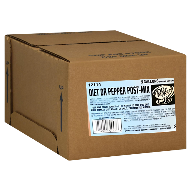 Diet Dr pepper 5 gallon