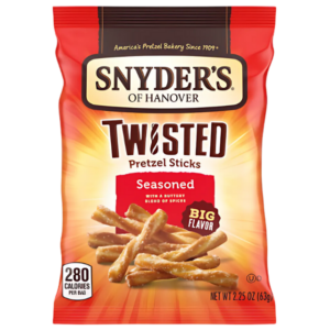 Snyders Twisted Pretzel sticks