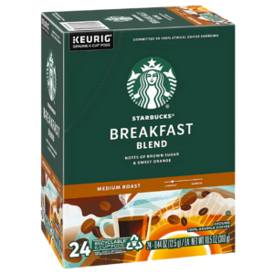 Starbucks Breakfast Blend k-cup 24ct