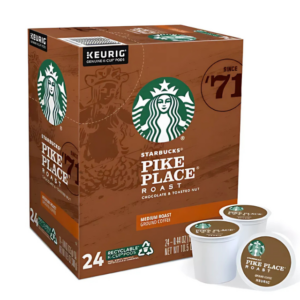 Starbucks Pike Place roast k-cup 24ct