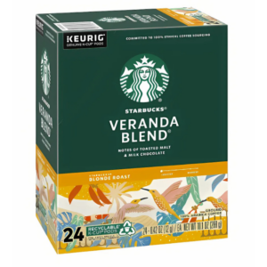 Starbucks Veranda Blend k-cup 24ct