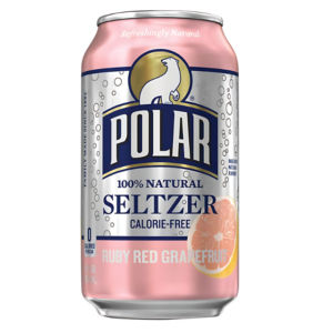 Polar Seltzer Ruby Red Grapefruit 12oz