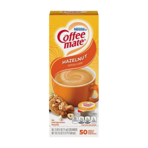 coffee mate hazlenut creamer 50ct