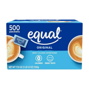 equal sweetner 500 ct