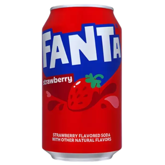 Fanta strawberry 12oz can