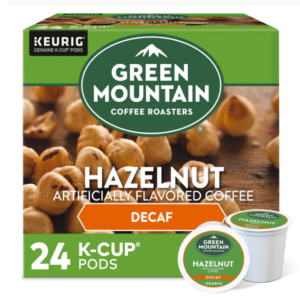 Green Mountain Hazlenut Decaf K-cup