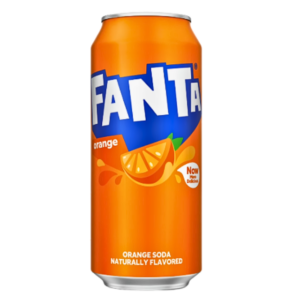 fanta orange 16oz can